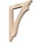 Ekena Millwork Imperial Traditional Smooth Bracket, Douglas Fir, 3 1/2"W x 28"D x 36"H BKT04X28X36IMP01SDF - alternate 1